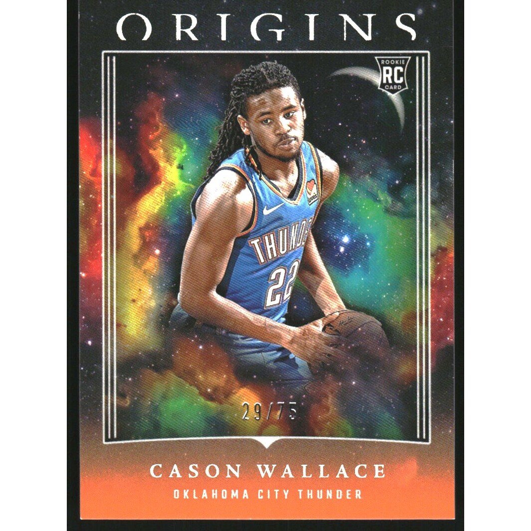 2023-24 Panini Origins Orange #88 Cason Wallace. rookie card picture