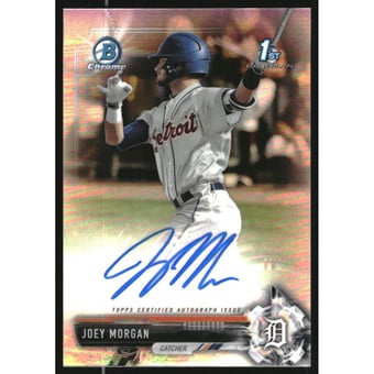 2017 Bowman Chrome Draft Autographs Refractors #CDAJM Joey Morgan