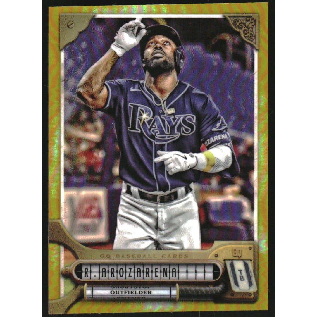 2022 Topps Gypsy Queen Chrome Gold Refractors #79 Randy Arozarena. rookie card picture