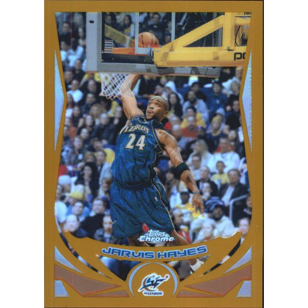 2004-05 Topps Chrome Refractors Gold #17 Jarvis Hayes. rookie card picture