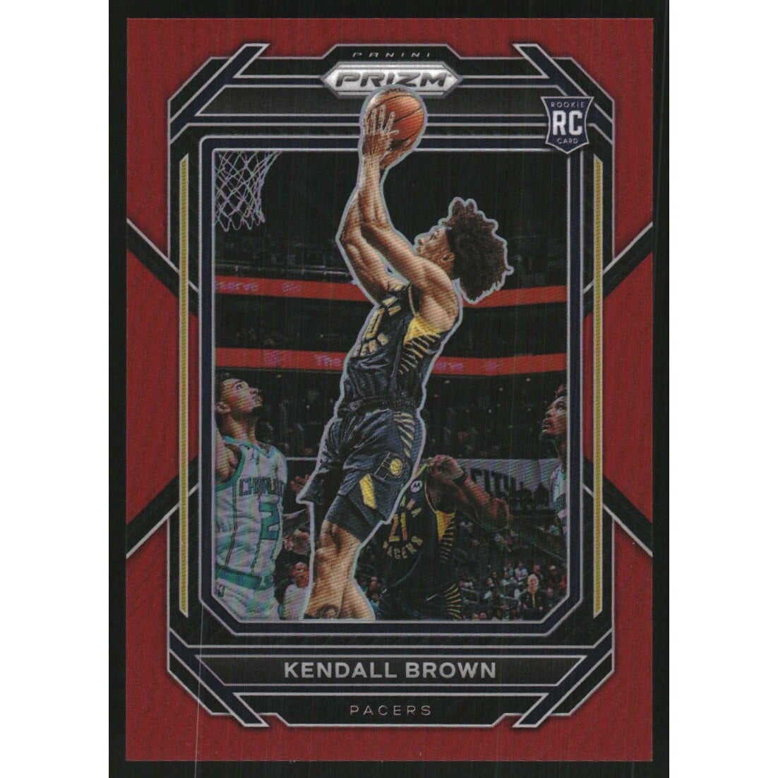 2022-23 Panini Prizm Prizms Red #225 Kendall Brown. rookie card picture