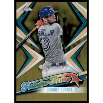 2019 Topps Chrome Future Stars Gold Refractors #FS5 Lourdes Gurriel Jr.