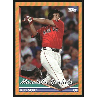 2024 Topps Archives Orange Hot Foilboard #216 Masataka Yoshida