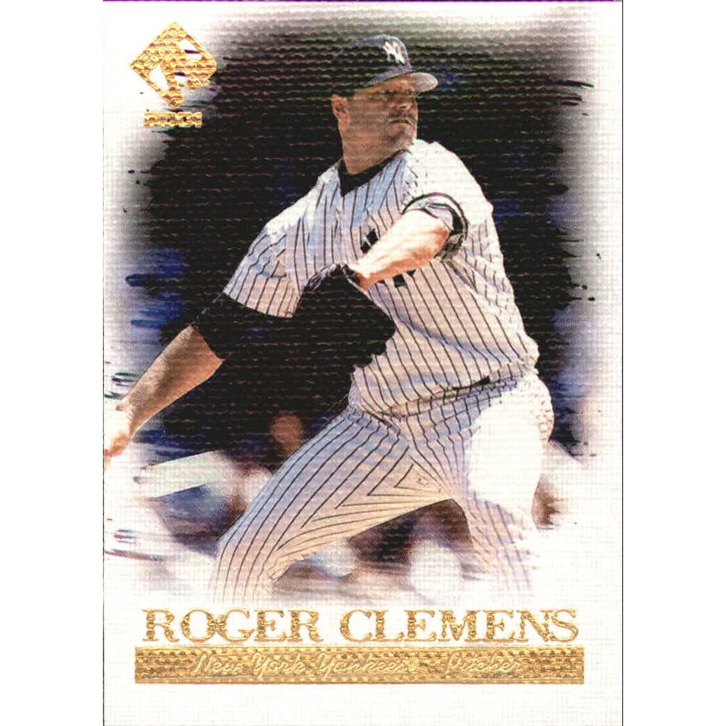 2001 Private Stock Artist’s Canvas #13 Roger Clemens