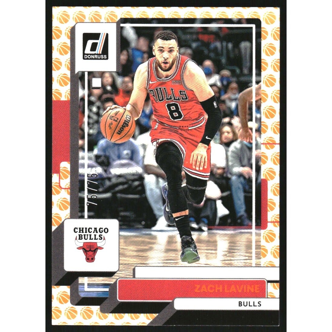 2022-23 Donruss Basketball #30 Zach LaVine. rookie card picture