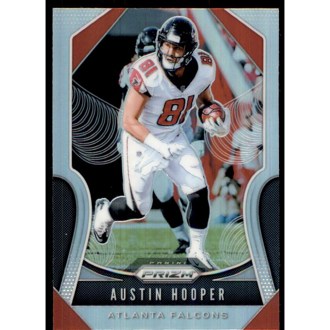 2019 Panini Prizm Prizms #169 Austin Hooper. rookie card picture