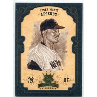 2004 Diamond Kings Framed Gold Sepia #170 Roger Maris LGD