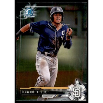 2017 Bowman Chrome Draft #BDC71 Fernando Tatis Jr.