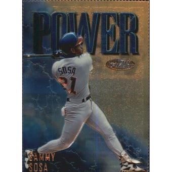 1997 Finest Embossed #168 Sammy Sosa G