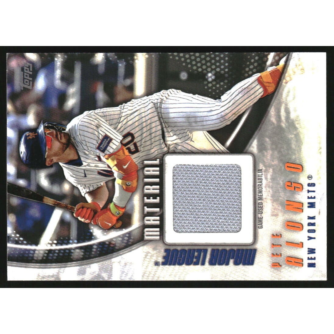 2025 Topps Major League Materials #MLM2PA Pete Alonso S2. rookie card picture