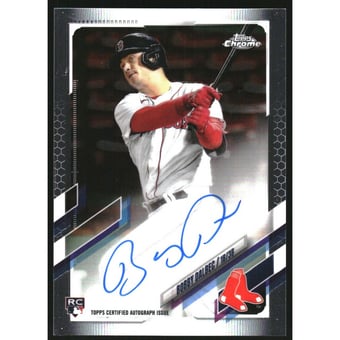 2021 Topps Chrome Rookie Autographs #RABD Bobby Dalbec