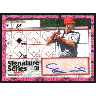 2019 Donruss Signature Series Pink Firework #19 Taylor Ward