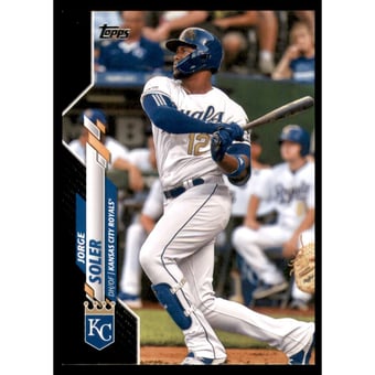 2020 Topps Black #450 Jorge Soler
