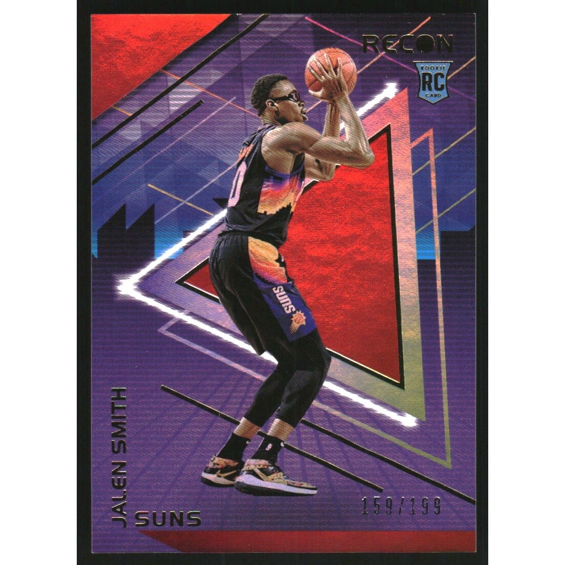 2020-21 Panini Recon Holo Red #36 Jalen Smith. rookie card picture