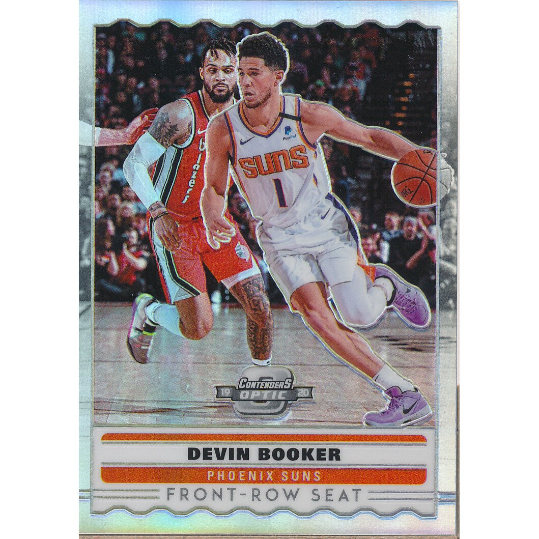 2019-20 Panini Contenders Optic Front Row Seat #20 Devin Booker. rookie card picture