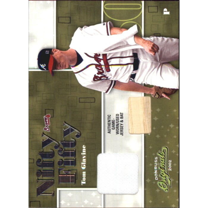 2002 Donruss Originals Nifty Fifty Combos #11 Tom Glavine