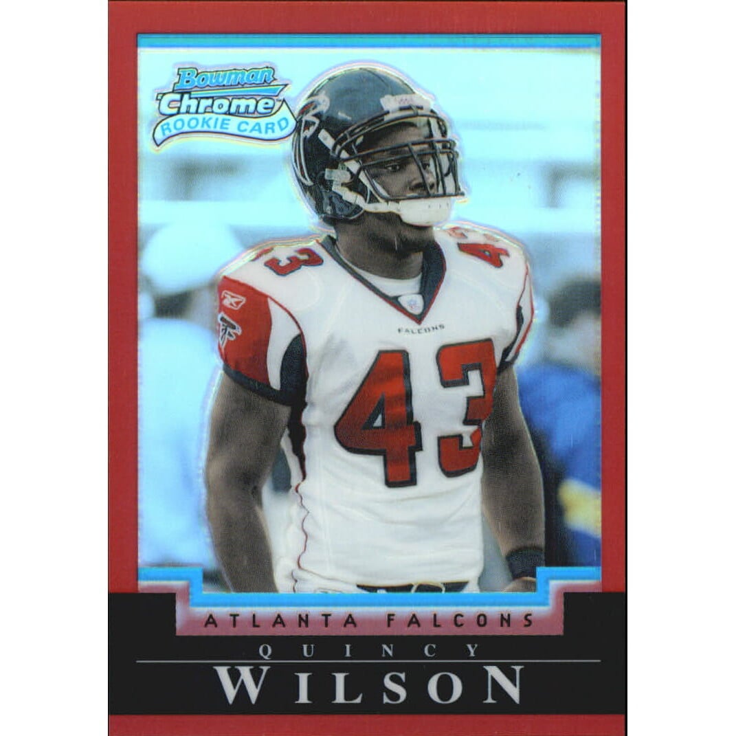 2004 Bowman Chrome Red Refractors #168 Quincy Wilson. rookie card picture