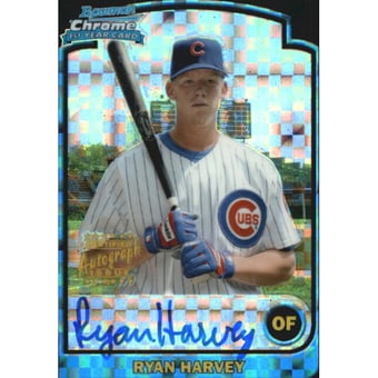 2003 Bowman Chrome Draft X-Fractors #167 Ryan Harvey AU