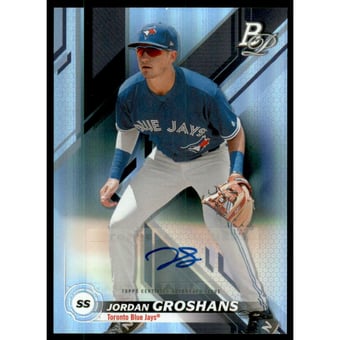 2019 Bowman Platinum Top Prospect Autographs #TOP13 Jordan Groshans