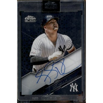 2020 Topps Chrome Black Autographs #CBALV Luke Voit