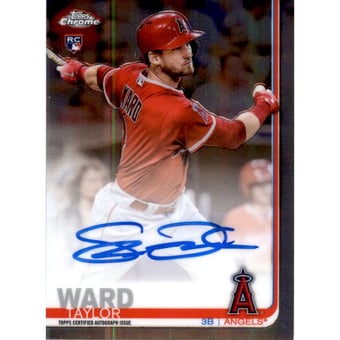 2019 Topps Chrome Rookie Autographs #RATW Taylor Ward