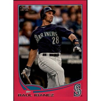 2013 Topps Mini Pink #452 Raul Ibanez
