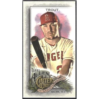 2022 Topps Allen and Ginter Mini #351 Mike Trout EXT