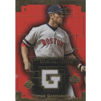 2003 Sweet Spot Swatches #NG Nomar Garciaparra SP/75