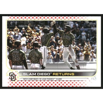 2022 Topps Independence Day #125 Slam Diego Returns/Fernando Tatis Jr./Jurickson Profar/Tommy Pham/Jake Cronenworth
