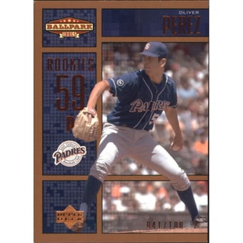 2002 Upper Deck Ballpark Idols Bronze #241 Oliver Perez ROO
