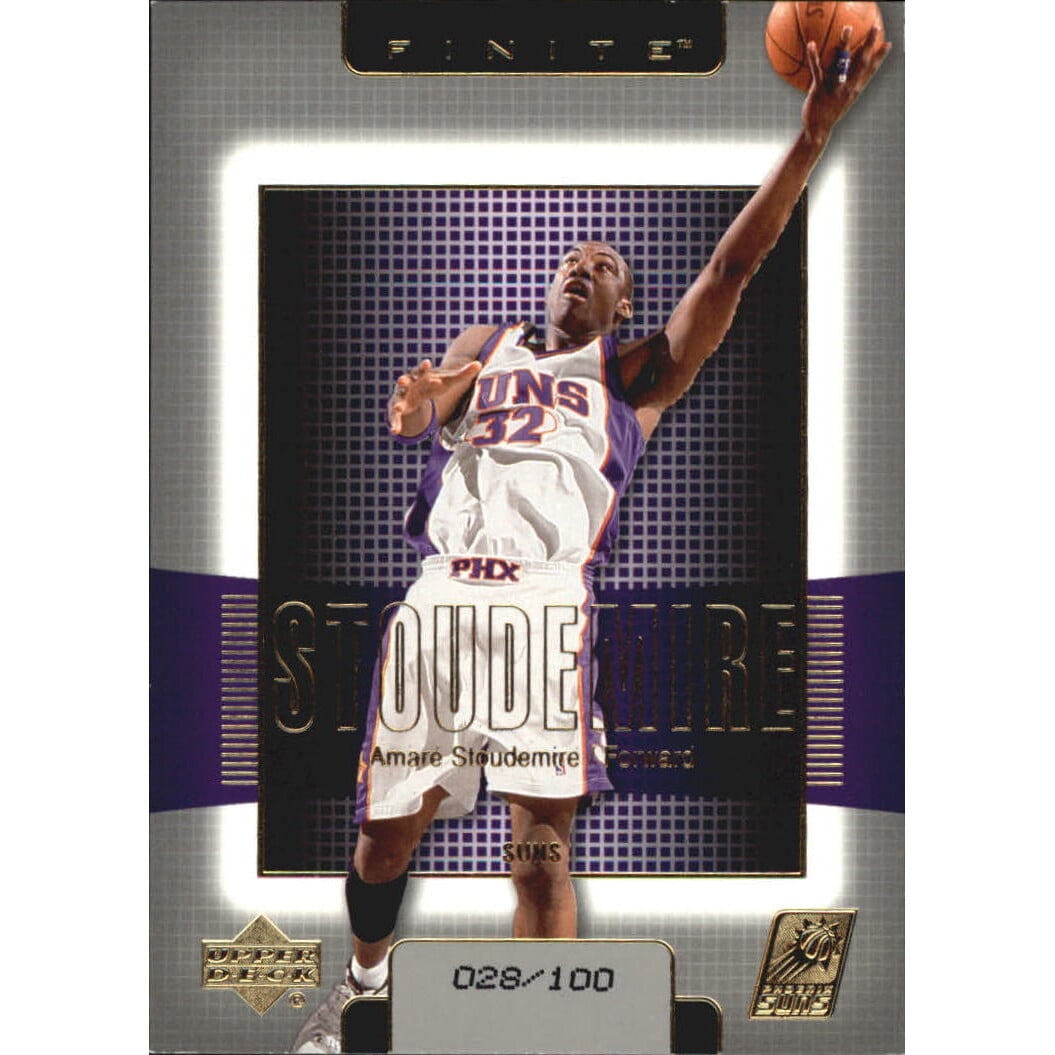 2003-04 Upper Deck Finite Gold #148 Amare Stoudemire. rookie card picture