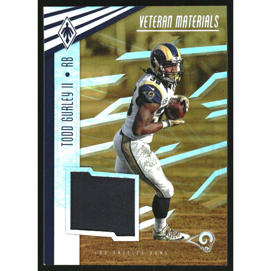 2017 Panini Phoenix Veteran Jerseys Orange #20 Todd Gurley II/25. rookie card picture