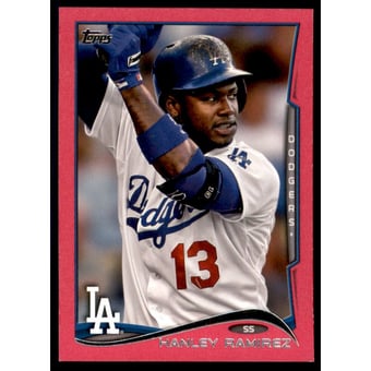 2014 Topps Mini Pink #314 Hanley Ramirez