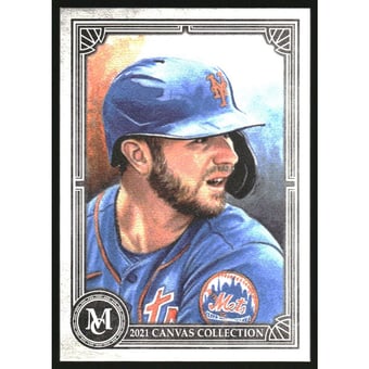 2021 Topps Museum Collection Canvas Collection Reprints #CCR30 Pete Alonso