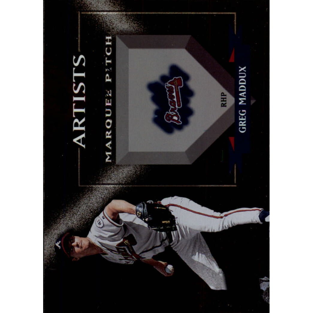 2002 Donruss Fan Club Artists #A9 Greg Maddux. rookie card picture