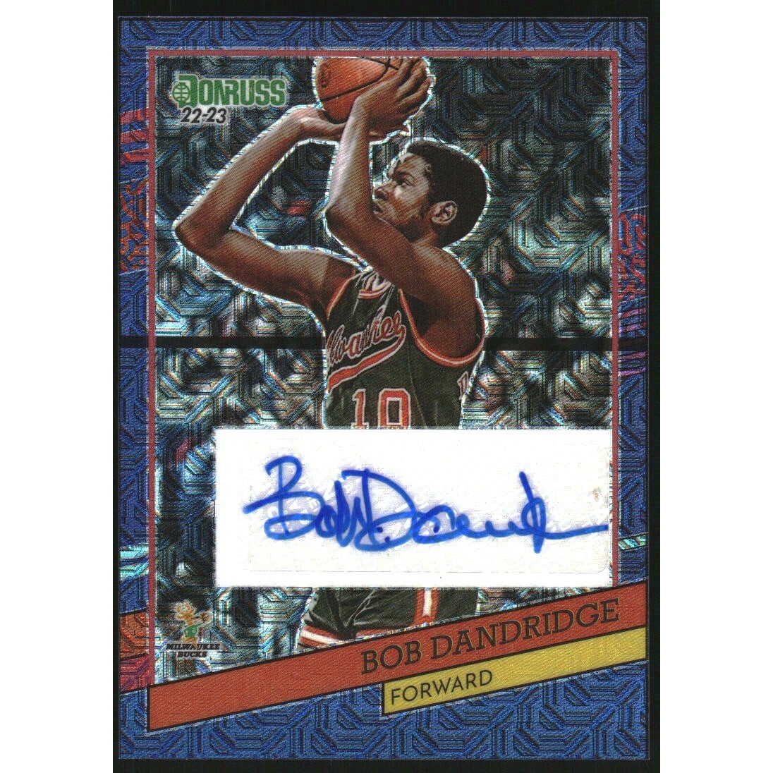 2022-23 Donruss Optic Retro Series Signatures Choice #18 Bob Dandridge. rookie card picture