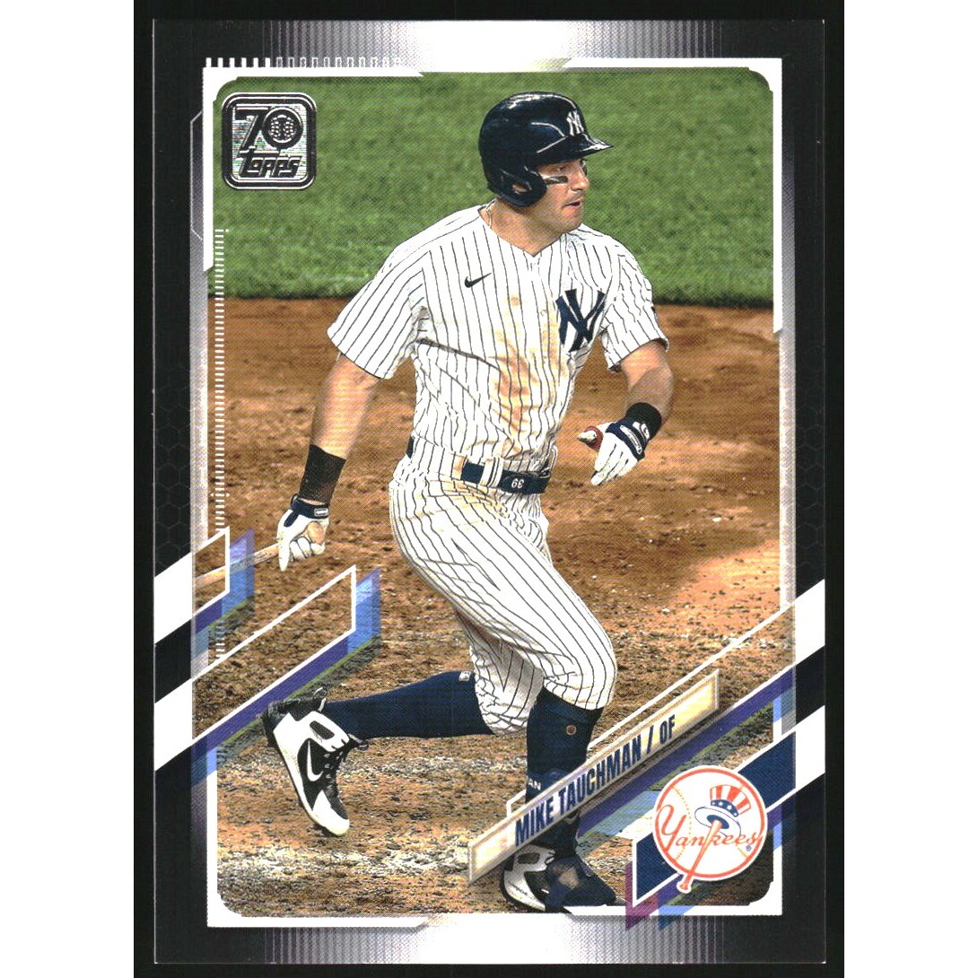 2021 Topps Black #449 Mike Tauchman. rookie card picture