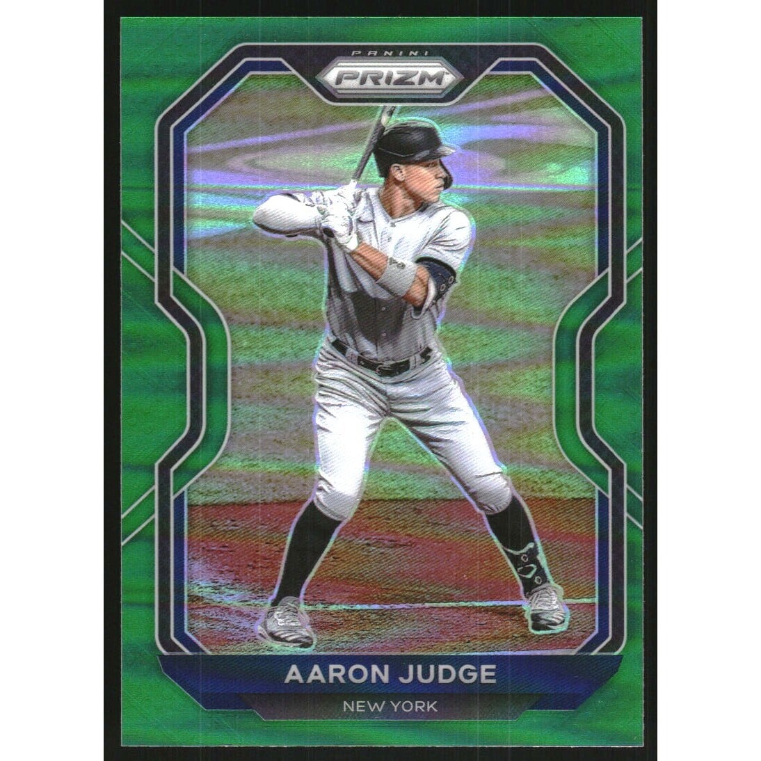 2021 Panini Prizm Prizms Green #212 Aaron Judge