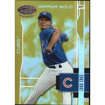 2003 Leaf Certified Materials Mirror Gold #34 Juan Cruz
