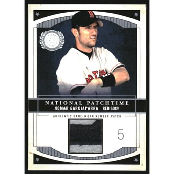 2003 Fleer Patchworks National Patchtime Number #NG Nomar Garciaparra