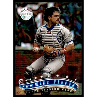 1997 Stadium Club Matrix #31 Mike Piazza