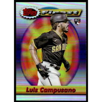 2021 Finest Flashbacks Refractors #47 Luis Campusano
