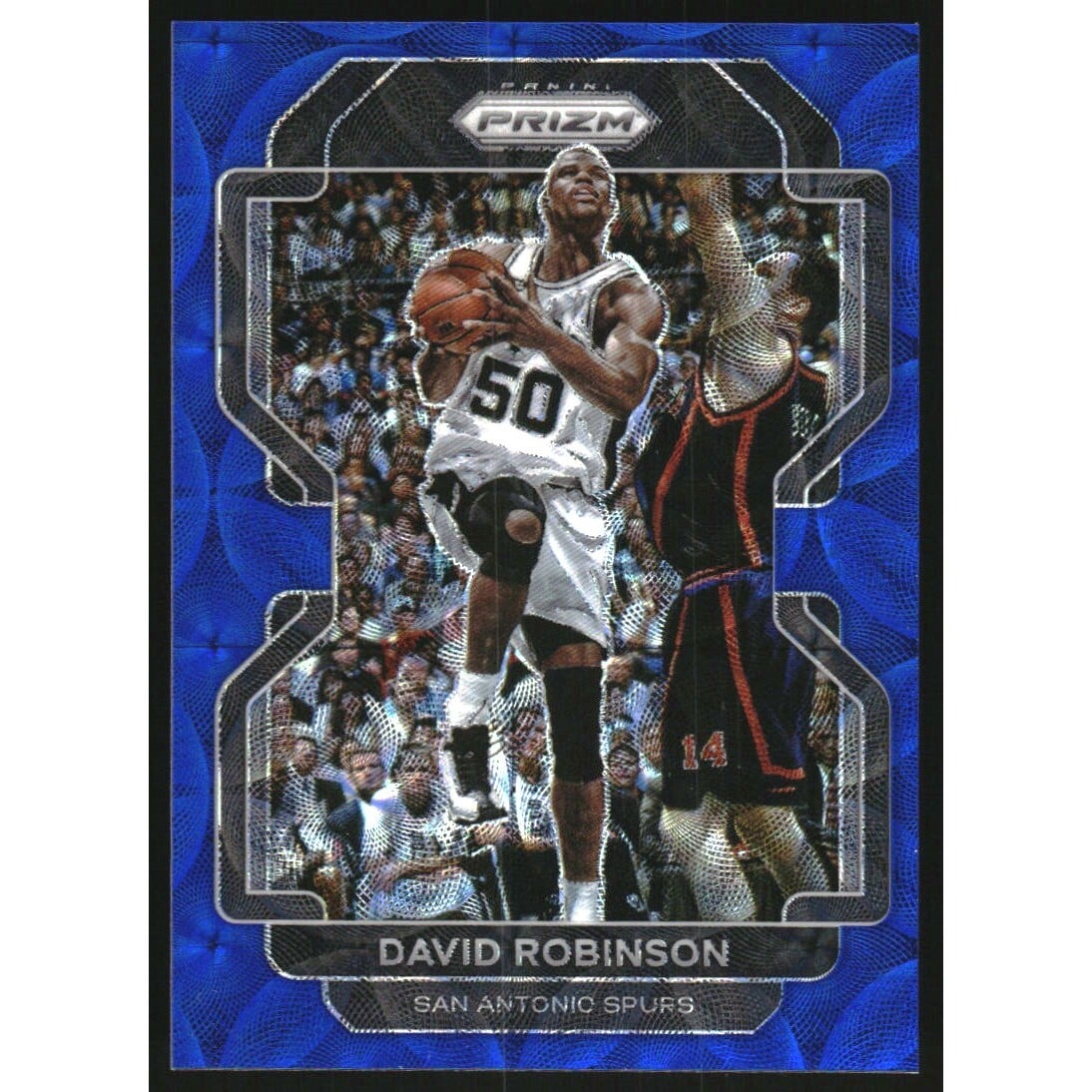 2021-22 Panini Prizm Prizms Choice Blue #242 David Robinson. rookie card picture