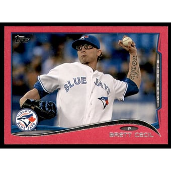 2014 Topps Mini Pink #590 Brett Cecil