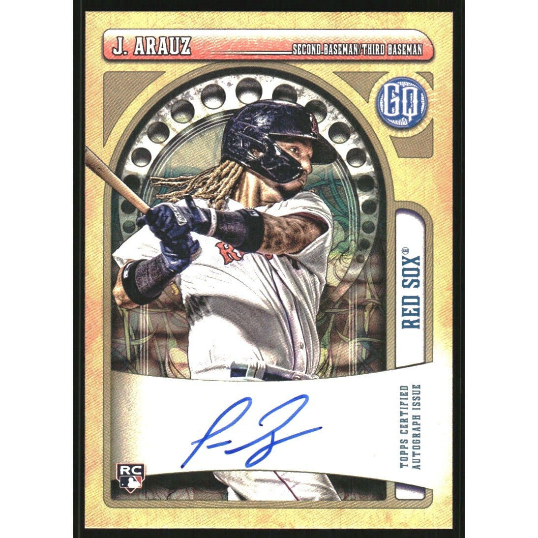 2021 Topps Gypsy Queen Autographs #GQAJAR Jonathan Arauz. rookie card picture