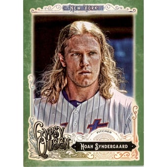 2017 Topps Gypsy Queen Green #198B Noah Syndergaard SP VAR/Capless/99