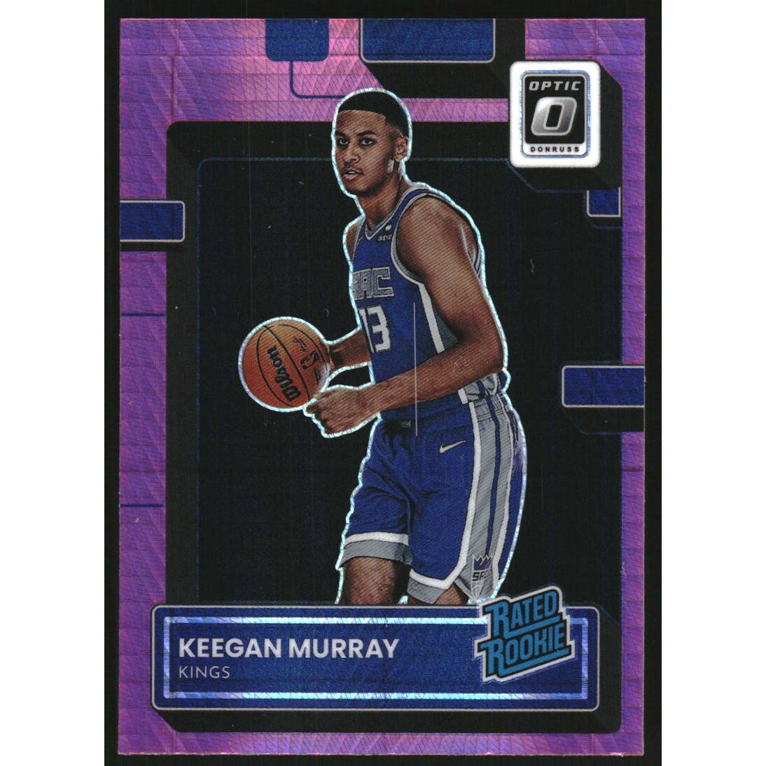 2022-23 Donruss Optic Hyper Pink #214 Keegan Murray RR 2022-23 Donruss Optic Hyper Pink #214 Keegan Murray RR