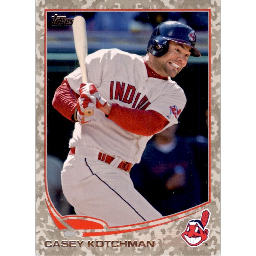 2013 Topps Camo #180 Casey Kotchman. rookie card picture