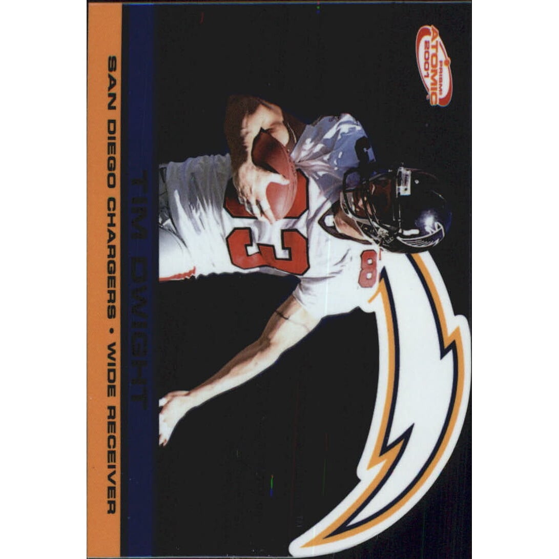 2001 Pacific Prism Atomic Blue #123 Tim Dwight