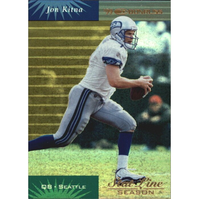 1999 Donruss Stat Line Season #118 Jon Kitna/21. rookie card picture